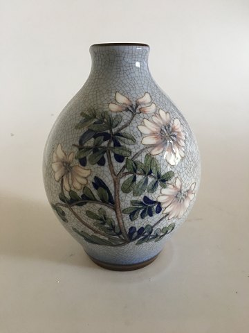 Bing & Grøndahl Unika Vase af Effie Hegermann-Lindencrone No 2191/32 fra 1932