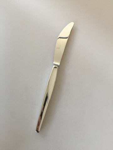 Georg Jensen Sterling Sølv Cypres Spisekniv med Skær  No 014