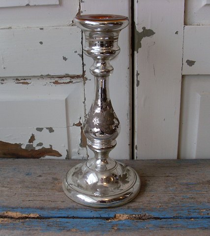 1800tals stor stage i fattigmandssølv 27cm.