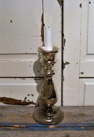 1800tals stor stage i fattigmands sølv 33cm.
