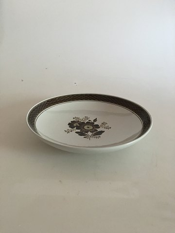 Royal Copenhagen Brun Tranquebar Rund Kageskål No 936