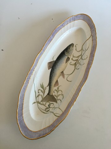 Royal Copenhagen Oval Fish Serving Dish from 1933 (Homemade)