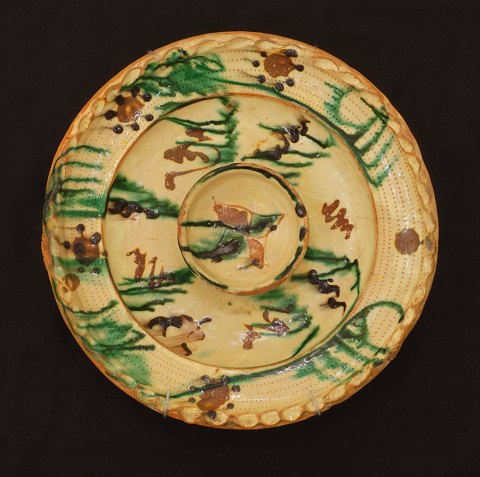 Fishdish. Denmark circa 1760. D: 28cm