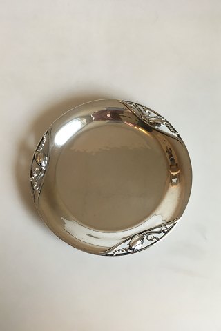 Georg Jensen Sterling Sølv Magnolia Rund Bakke No  2B