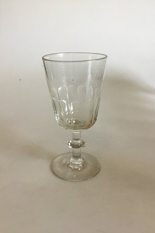 Holmegaard Dansk glas Christian VIII Ølglas