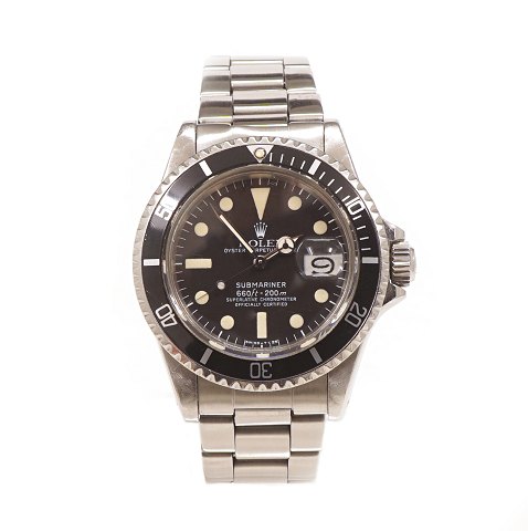 Rolex Submariner, Stahl. Ref. 1680. Um 1977. D: 
40mm. Sehr schöner Zustand