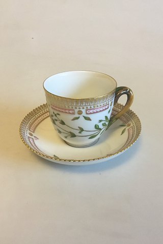 Royal Copenhagen Flora Danica Kaffekop og Underkop No 20/3597