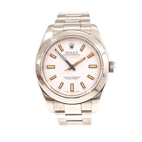 Rolex Milgauss ref. 116400 stål. M serie ca. år 
2007. D: 40mm