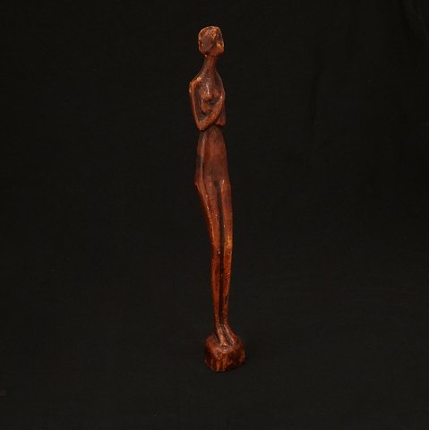 Otto Pedersen, 1902-95, Denmark: A wood cut 
sculpture. Signed. H: 42cm