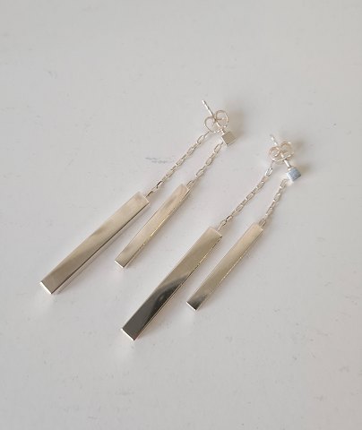 Georg Jensen Aria silver earrings