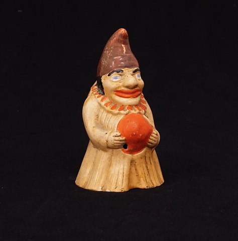 A pottery moneybox. Denmark circa 1900. H: 13cm