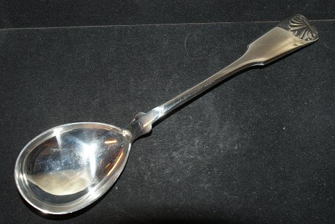 Serveringsske Musling SølvBredde 21 cmFredericia Sølv, W & S.Sørensen.SOLGT
