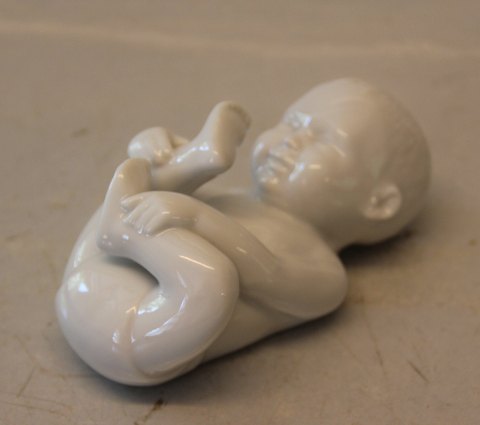 Royal Copenhagen 0031 RC Baby Babbling, white  6 x 13 cm Allan Therkelsen 
(1249031) 
