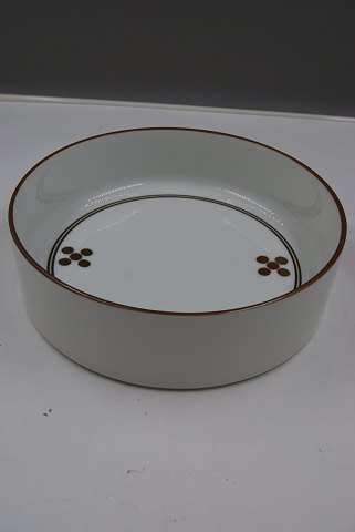 item no: po-Brun Domino rund skål 14903