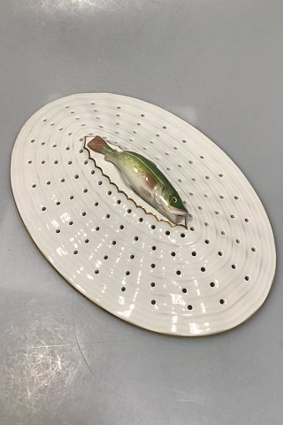 Royal Copenhagen Flora Danica Fish Drainer for Fish platter No 19/3522