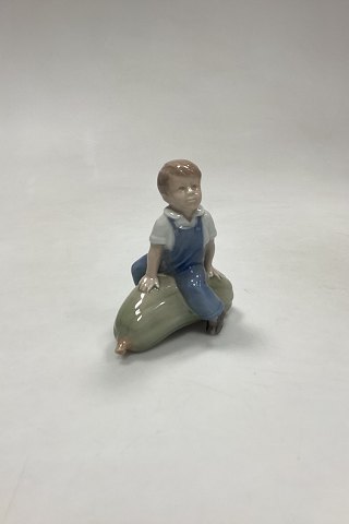 Royal Copenhagen Figurine Boy with Gourd No. 4539