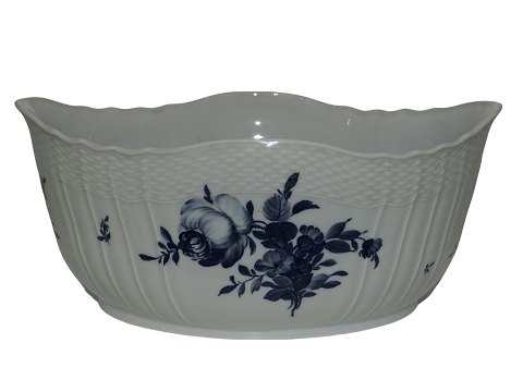 Blå Blomst Svejfet
Oval jardiniere