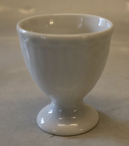 White Danish Porcelain half lace 542 Egg cup 6 cm