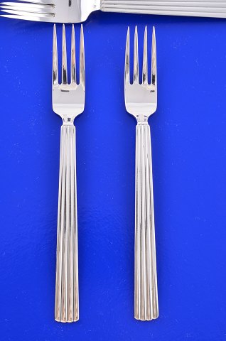 Bernadotte Georg Jensen sølvbestik  Frokostgaffel 022