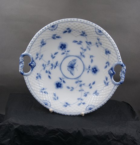 Sommerfugl porcelæn, kagefad med hanke fra 1915-1948