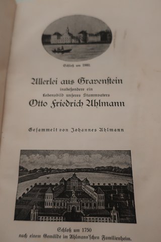 Allerlei aus GravensteinSamlet af Johannes Ahlmann1929Med udklip samt kort over Gråsten og omegnIn a good condition