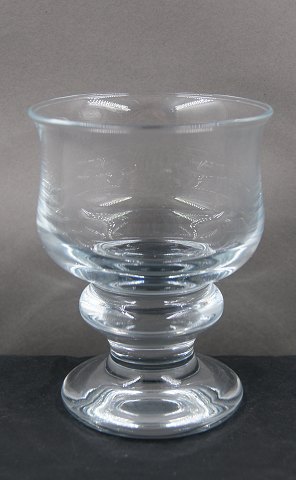 vare nr: g-Tivoliglas Hvidvin 10cm.SOLD
