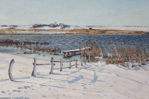 Johannes Larsen
Winter landscape 1922