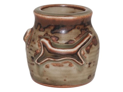 Royal Copenhagen keramik
Miniaturevase med dyr