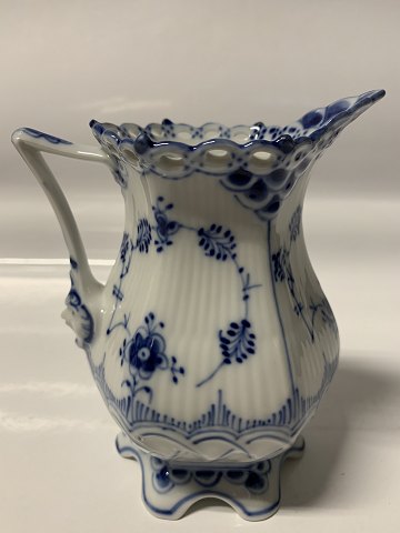 Blue Fluted Full Lace, ...