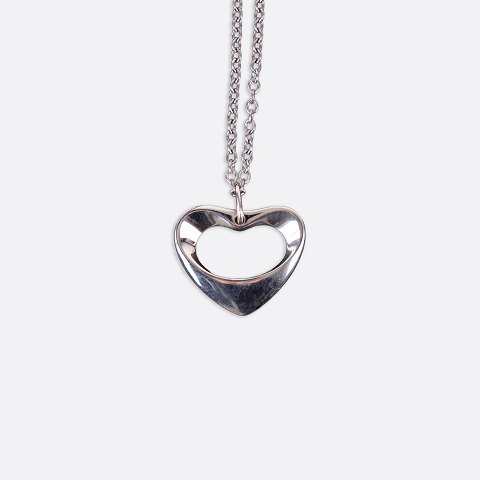 Vedhæng med kæde - No. 152A - Hearts fra Georg Jensen - 925 Sterling - Denmark