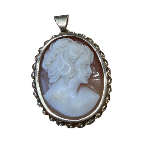 14 karats guld Camé vedhæng