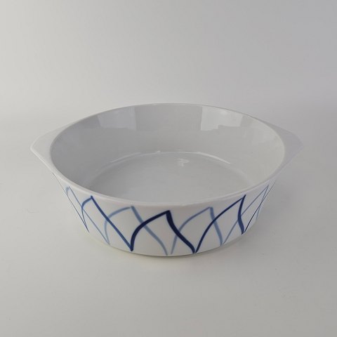 Lyngby skålBlå Flamme21cm