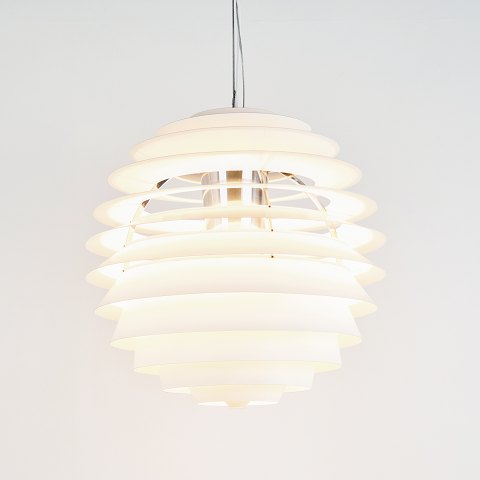 Poul Henningsen PH Louvre Pendel i Metal for Louis Poulsen, Dansk Design 1957