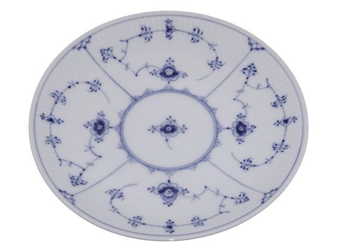 Blue Fluted PlainSmall round platter 20.4 cm.