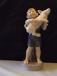 Royal Copenhagen Figurine August Boy with piglet No 4530