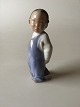 Royal Copenhagen Figur Dreng med kost No 3250