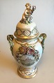 Royal Copenhagen Pragt Vase med Putti figur