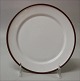 14924 Dinner plate 24 cm
Royal Copenhagen Brown Domino porcelain Plates