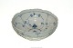 Royal Copenhagen Blue Fluted Plain, salad bowl with crackDecoration No. 1/191.