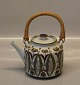 Royal Copenhagen Aluminia Faience 437-3151 Tea pot 3/4 L Berte Jesen 1962 Tenera
