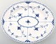 Royal Copenhagen Blue Fluted Half Lace, oval platter.
Decoration number 1/532.