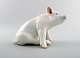 Royal Copenhagen porcelain large pig, number 414.
