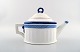 Royal Copenhagen Blue Fan, large teapot.
