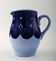 LISA LARSON (1931 -) for Gustavsberg, pitcher, stoneware, retro.
