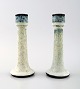 Gutte Eriksen, own workshop, pair of candlesticks.
