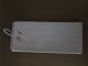 Antique, Danish tea towel made of flax.
This tea towel is hand-woven and NOT industrial produced.
With initials embroidery made by hand and a very beautiful woven structure
The antique, Danish linen and fustian is our speciality