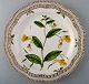 Royal Copenhagen Flora Danica, Round dish or Dinner plate with pierced border.