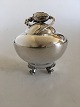 Georg Jensen Sterling Sølv Magnolia Sukkerskål No. 2D