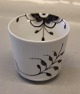 Black Fluted MEGA Danish Porcelain 495-1 Thermal mug 8.5 cm 29 cl. (1017028) 
Black fluted Mega