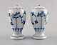 Bing & Grondahl, B&G blue fluted. Salt and pepper set.
2 sets in stock.